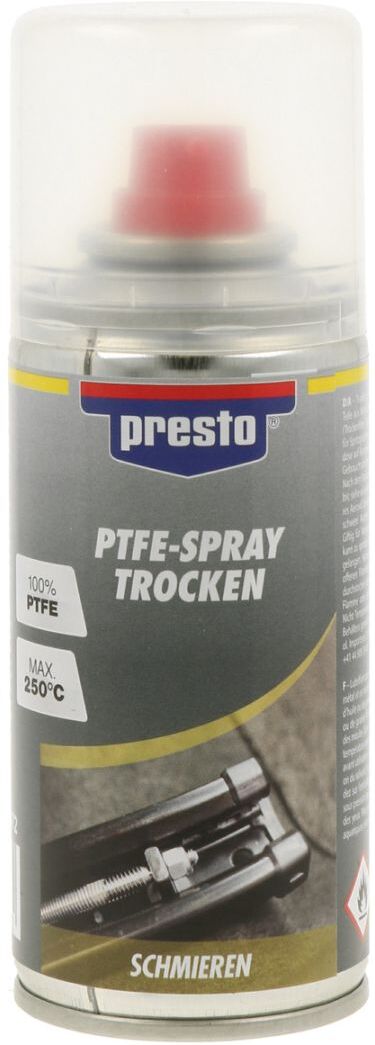 european aerosols presto PTFE Spray trocken, weiß, 150 ml