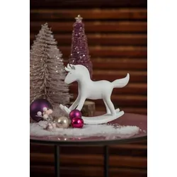 Schaukelpferd Snowflake 18cm