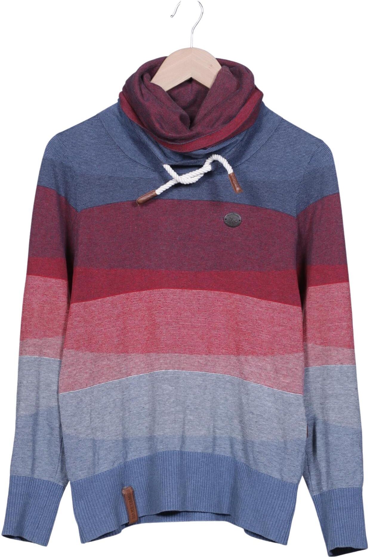 Naketano Damen Pullover, Mehrfarbig, Gr. M, Baumwolle - Second Hand