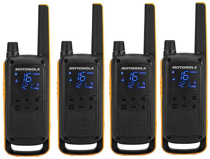 Motorola Talkie-Walkie TLKR T82 Extrême - Pack de 4