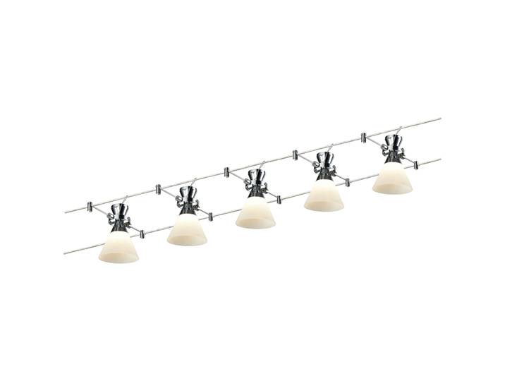 System Ginola Silber/chrom Metall/Kunststoff B 500 cm T 20.5 cm - LED - Lichtfarbe: Warmweiss - System- LED Energiesparlampe