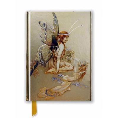 Premium Notizbuch DIN A6: Warwick Goble, Hübsches Flügelpaar, Nonbook von Flame Tree Publishing, Brown Trout-Auslieferer Flechsig, 978-1-78664-143-4