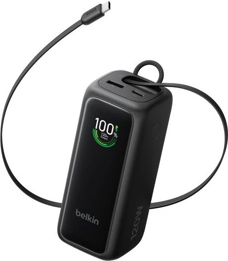 BELKIN ULTRACHARGE SMART DISPLAY POWER PD120 W MIT EINZIEHBAREM USB-C-K