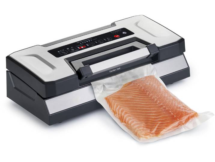 CASO Vakuumierer 1528 CASO VRH 790 advanced Pro , schwarz (edelstahl, schwarz), B:40cm H:12cm T:19,5cm, Vakuumierer, Vakuumierer
