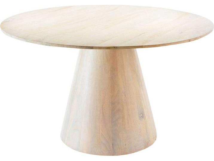 Kick eettafel Joe - Rond - 120 cm - Wit