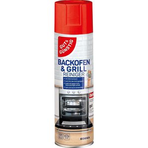 Gut&Günstig Grillreiniger Backofen-& Grillreiniger, Spray, mit Aktivschaum, 500ml