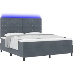vidaXL, Boxspringbett, Nio Crystal button tufted (180 x 200 cm)