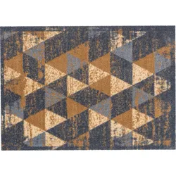 Astra Miabella Design 716 Colour 040 Dreiecke grau-braun 50 x 150 cm