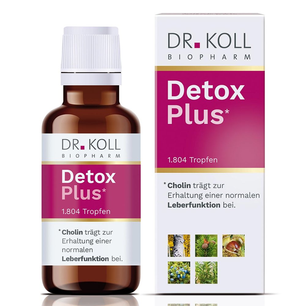 Dr. Koll Biopharm GmbH Detox Plus Doktor koll Gemmo Komplex Cholin Tropfen 18137604
