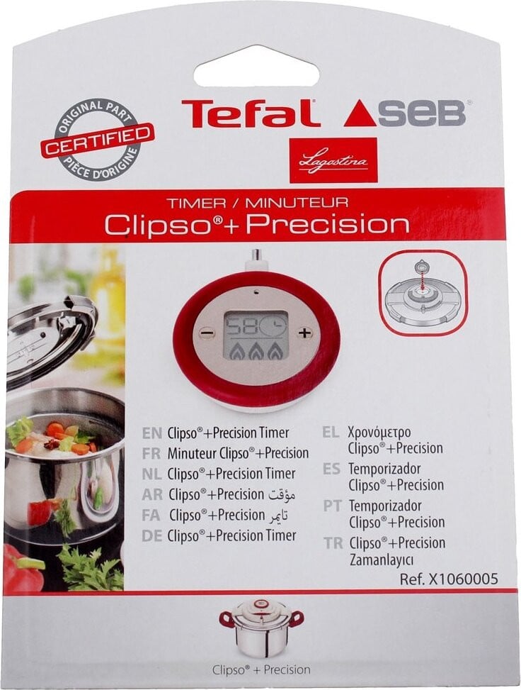 SEB X1060005 Timer voor snelkookpan, Rood