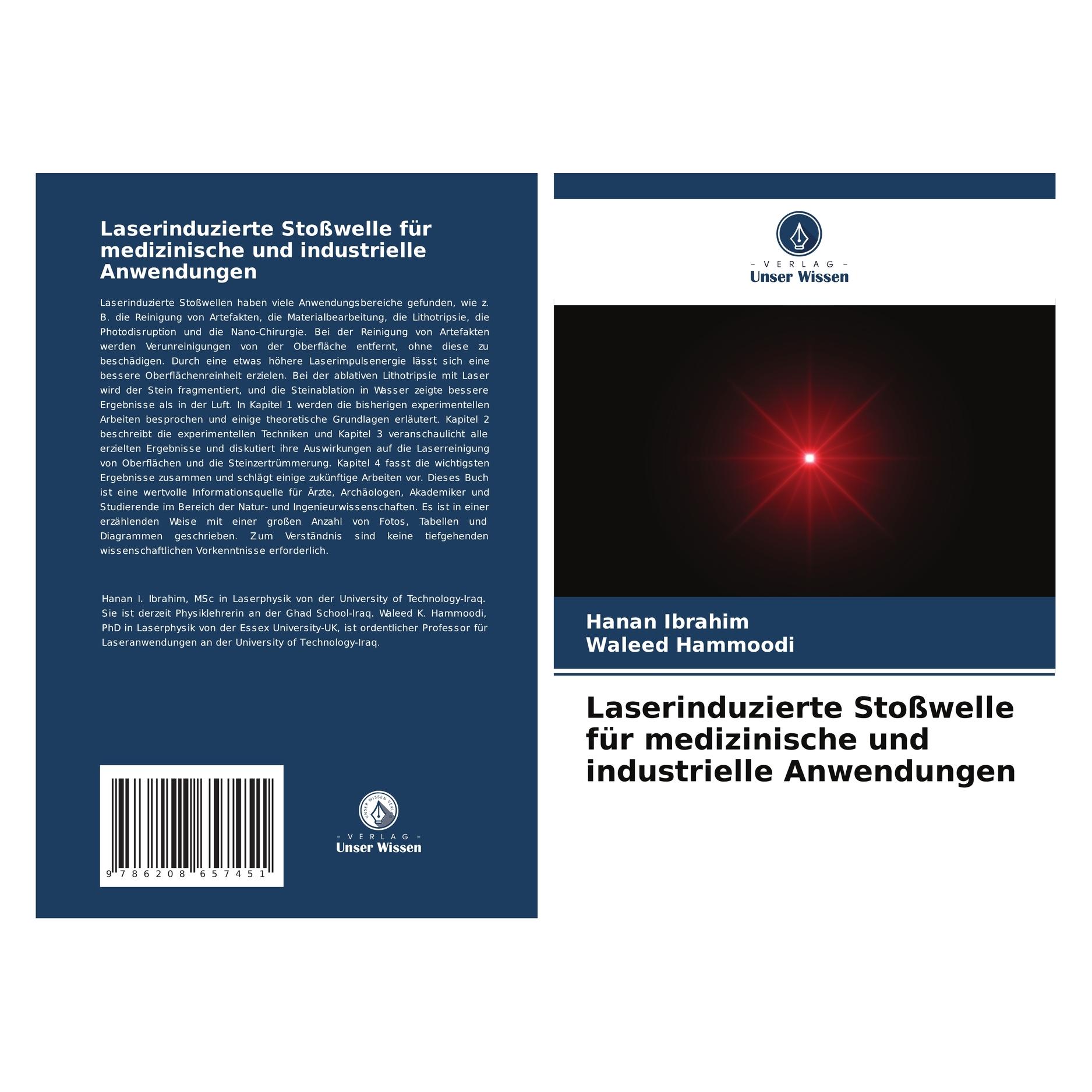 Bod Laserinduzierte Stosswelle für medizinische und industrielle Anwendungen (Deutsch, Softcover, Hanan Ibrahim, Waleed Hammoodi) (57208102)