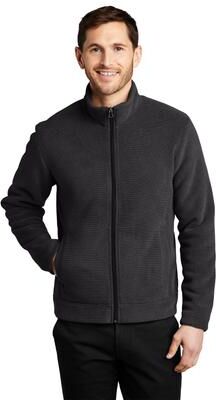 Port Authority F211 Ultra Warm Brushed Fleece Jacket in Graphite Grey size 4XL   Polyester