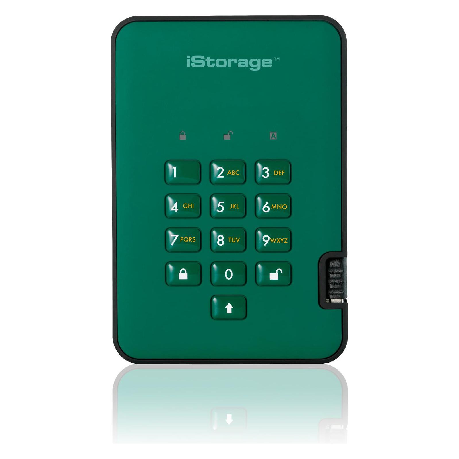 iStorage diskAshur² - 2 TB SSD - extern (tragbar) (2 TB) (IS-DA2-256-SSD-2000-GN)
