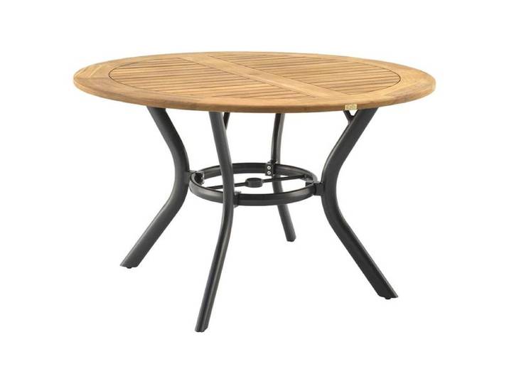Hartman South Wales Gartentisch Ø120cm Aluminium/Teak