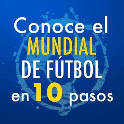 Conoce el Mundial de Fútbol en 10 pasos - Editorial Ink, Audio, 9789179737177