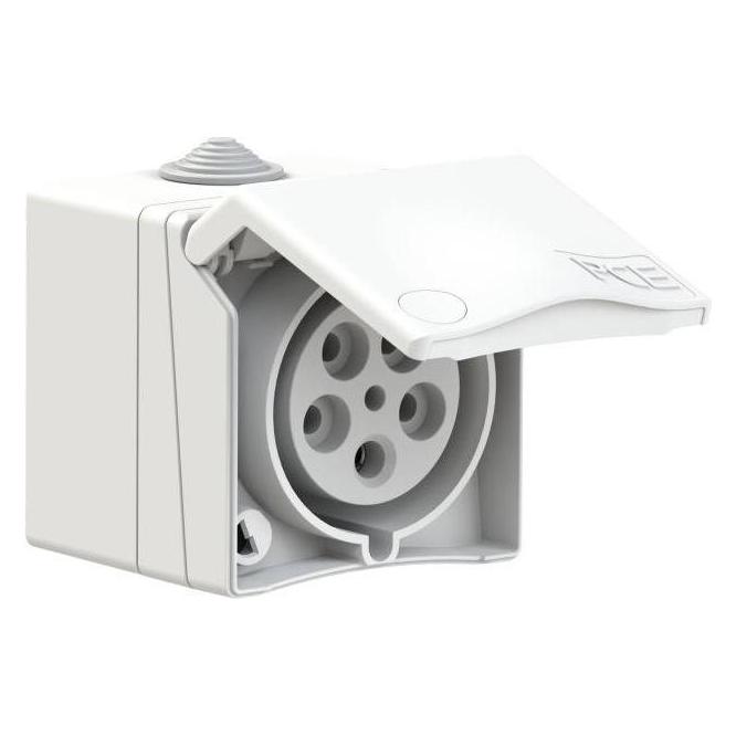 PCE CEE - AP-STECKDOSE 32A 5P 6H / 875-6V IP 44 875-6V (875-6v-PCE-)