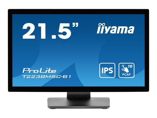 Iiyama ProLite T2238MSC-B1 - LED-Monitor - 54.6 cm (21.5") (T2238MSC-B1)