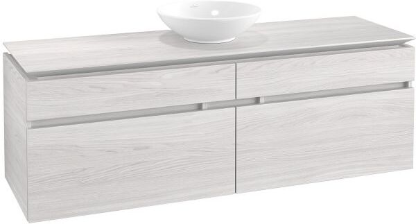 Villeroy und Boch Villeroy & Boch Legato Waschtischunterschrank B67100E8 160x55x50cm, White Wood