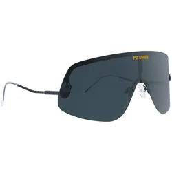 Pit Viper, Unisex, Sportbrille, The Limousine The Exec Polarized (Black, Smoke), Schwarz