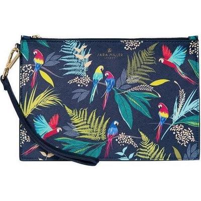 Make-up Etui Papagei aus Kunstleder