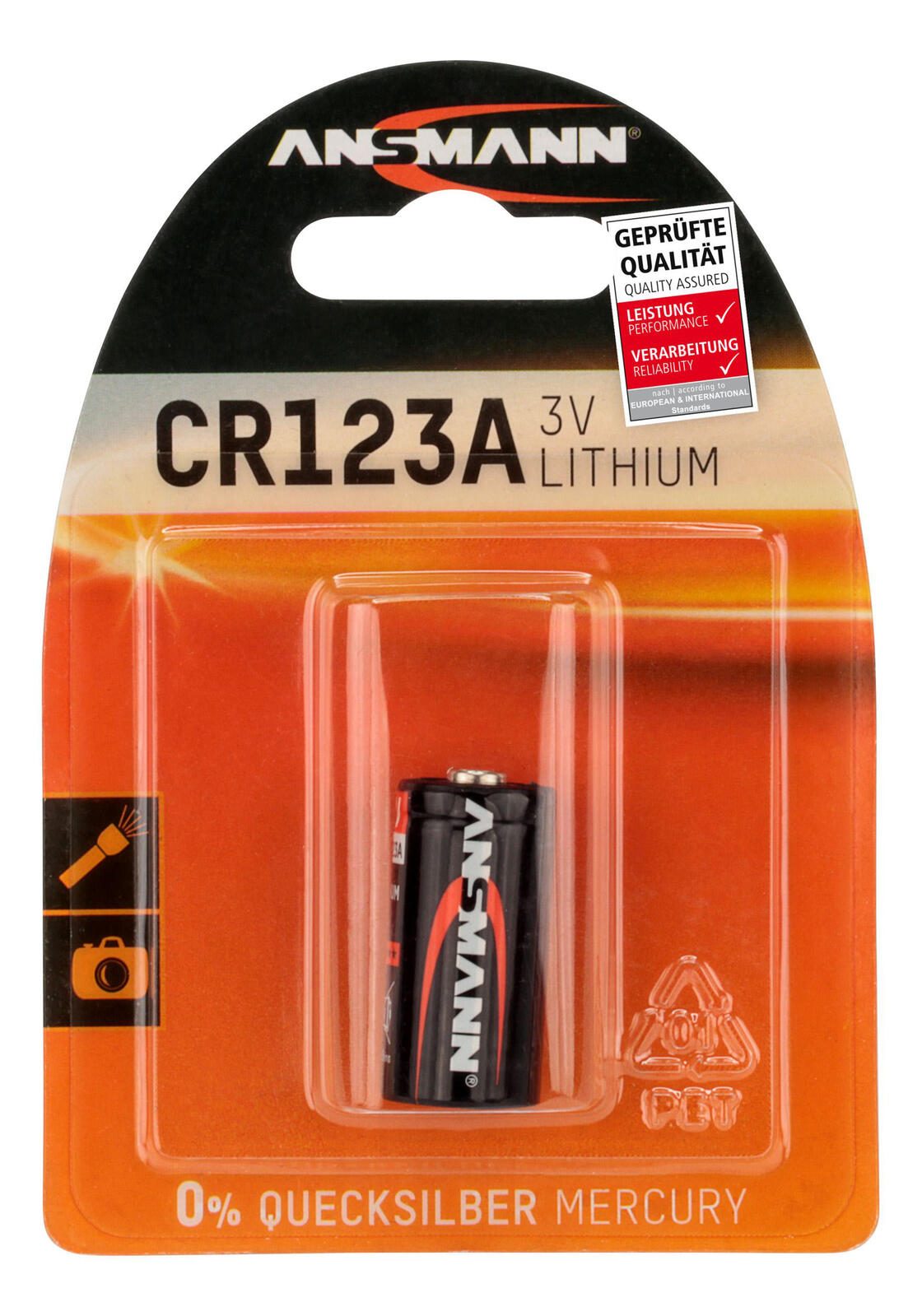ANSMANN Batterie Fotobatterie 3 V 5020012