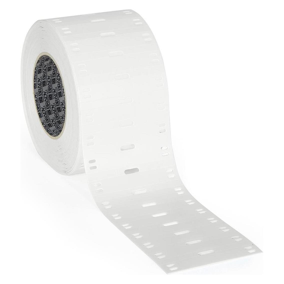 Brady THT-6010-348-WT, Kabelanhänger fürs Verkehrswesen, Weiss, Matt, 60.00 x 10.00 mm, für THT-Pri (THT-6010-348-WT)