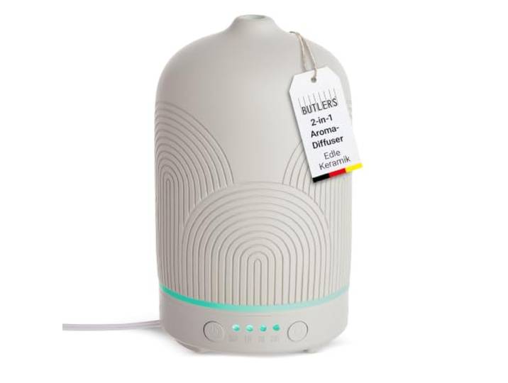 BUTLERS Diffuser Raumduft Duft 9x16 cm Keramik - Cloud Nine -