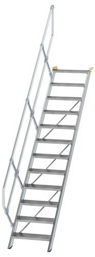 MUNK Günzburger Steigtechnik 600252 Aluminium, Stahl verzinkt Treppe