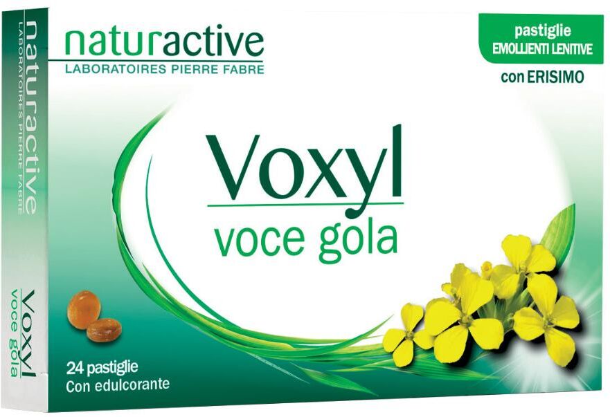 PIERRE FABRE PHARMA Srl Voxyl - Voce gola 24 pastiglie in blister da 2,4 g