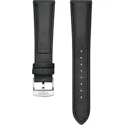 Oris Leder Lederarmband 20mm 0752065 - schwarz