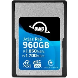 OWC 960GB Atlas Pro CFexpress Type A Cards - VPG 200, CFX A (960 GB, CFexpress Typ A), Speicherkarte