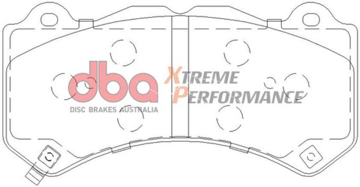 Tuning-Bremsklötze DBA DB2375XP