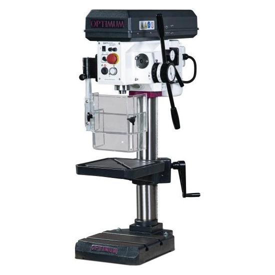 Optimum Stürmer - Tischbohrmaschine OPTIdrill DH 24FT Aktions-Set inkl. Maschinenschraubstock (3020244SET)