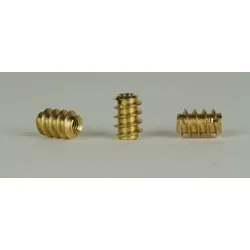 Einschraubmuttern - DIN 7965 - Messing - M 5x15