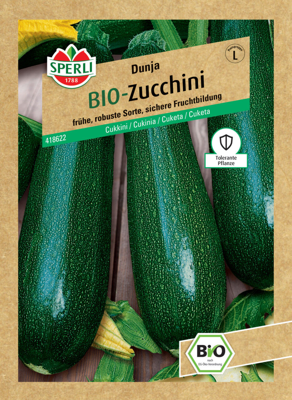 Sperli BIO Zucchini F1