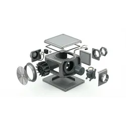 Aereco Abluftelement BMPG AHP 45 II ASYMMETRISCH ? Wandmontage ? Asymmetrisch po...