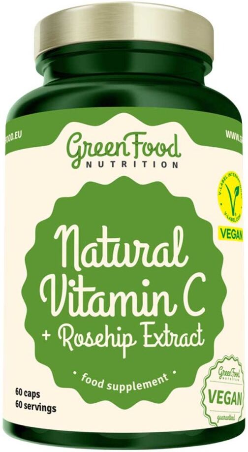 Green Food GreenFood Nutrition Natural Vitamin C + Hagebutten Extrakt