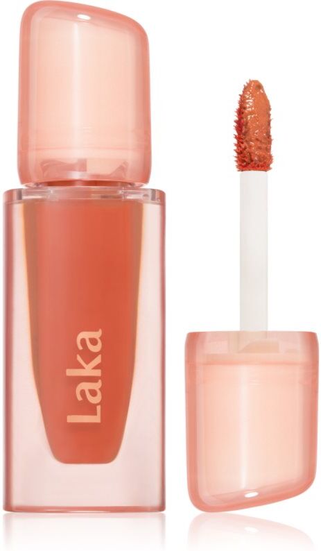 Laka Jelling Nude Gloss hydrating lip gloss shade 305 Tangerine Ring 4.5 g