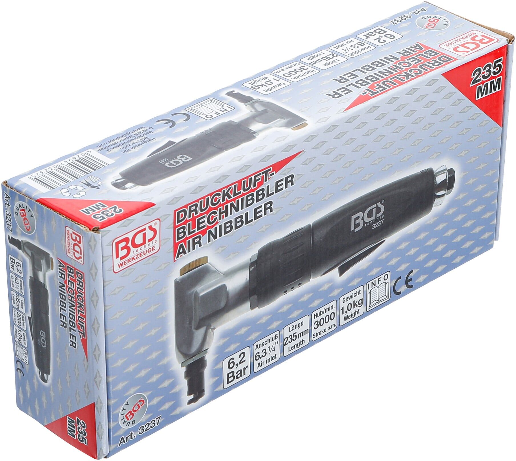 BGS Druckluft-Blechnibbler 3237 ; BGS technic)