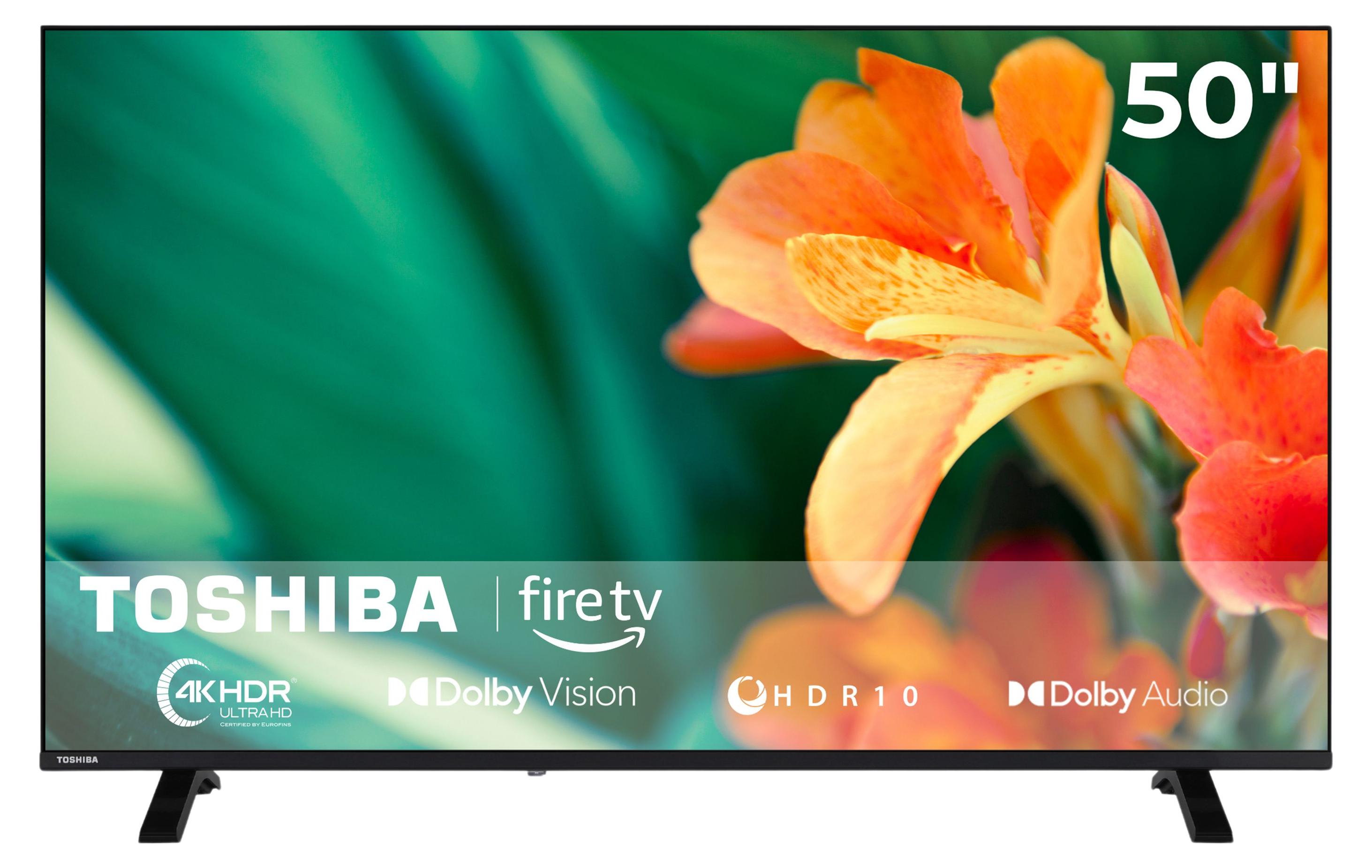 Toshiba 50UF2663DAZ Fire TV 50 Zoll Fernseher 4K Smart TV Dolby Vision HDR Alexa Triple-Tuner (2026)