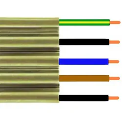 Stegleitung NYIF-J 5x1,5 - 50m Ring