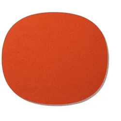 Hey-Sign Sitzauflage Eames Side Chair mango orange, Designer Bernadette Ehmanns, 35x0.5x31 cm