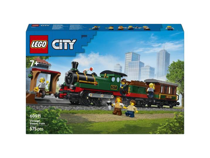Lego Le train à vapeur rétro LEGO City 60511 LEGO