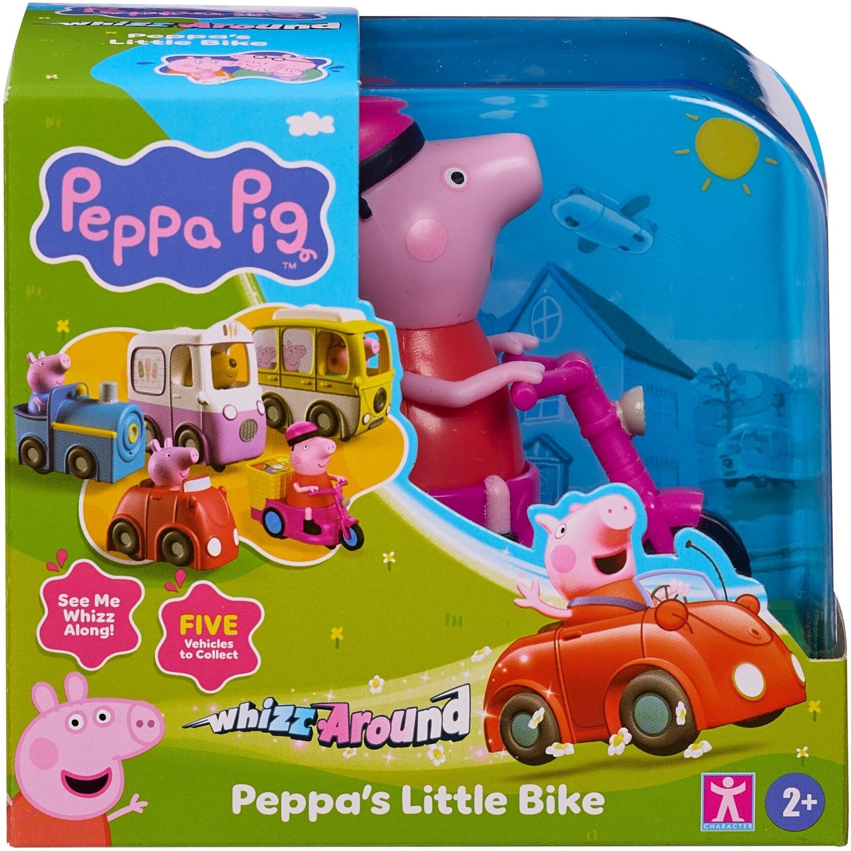 Peppa Pig Whizz-Around Peppa's Little Bike Motorised Vehicle for Kids - 11 x 7 x 10 cm - Character Options