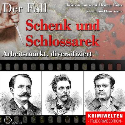 Truecrime - Arbeitsmarkt diversifiziert (Der Fall Schenk und Schlossarek) - Henner Kotte,Christian Lunzer, Audio, 9783956161773