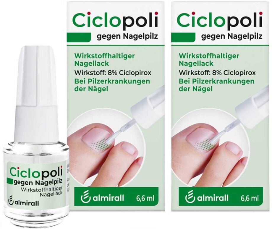 Ciclopoli gegen Nagelpilz 2x6.6ml