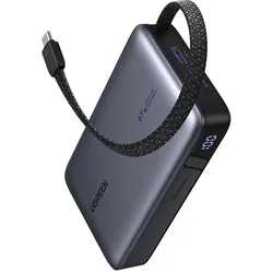 Ugreen 20000 mAh Powerbank 67W Two-way Fast Charging Grey, Universal (20000 mAh, 67 W), Powerbank, Grau