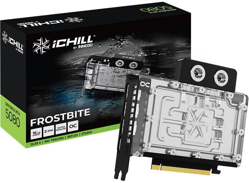 Inno3D Geforce RTX 5080 iChill Frostbite 16GB