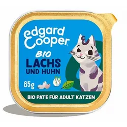 Edgard & Cooper Sparpaket 32 x 85g Bio-Lachs&Bio-Huhn +Chiasamen