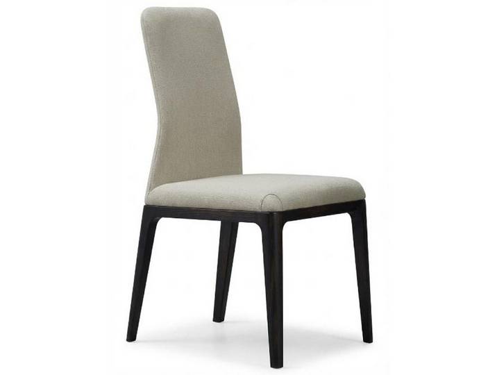 JVmoebel Esszimmerstuhl Esszimmerstuhl Beige Stoff Metall Komfort Moderner Stil Aktuelle Mode, Made in Europa